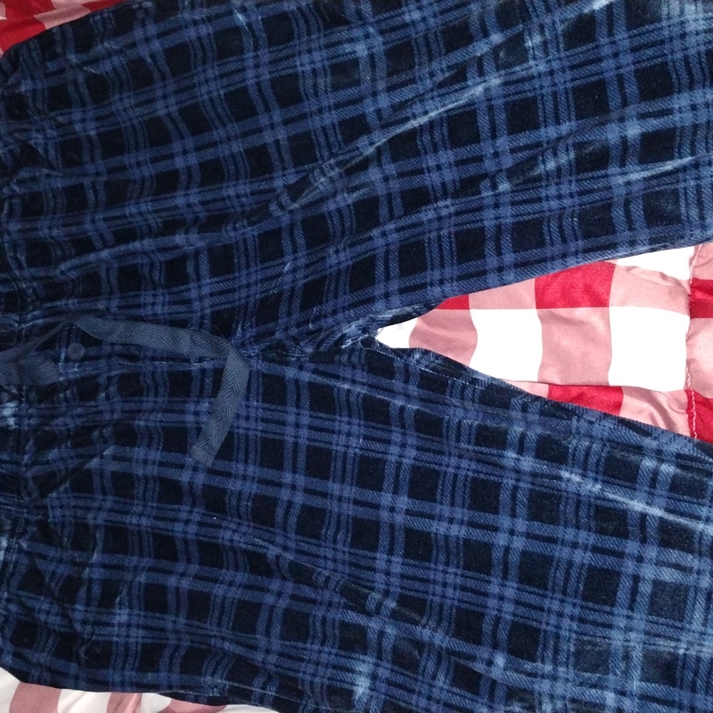 George men pijatmas plaids buffalo blue